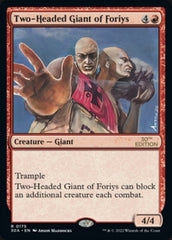 Two-Headed Giant of Foriys [30th Anniversary Edition] | Card Merchant Takapuna