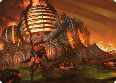 Urabrask's Forge Art Card [Phyrexia: All Will Be One Art Series] | Card Merchant Takapuna