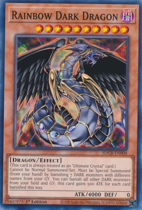 Rainbow Dark Dragon [SDCB-EN008] Common | Card Merchant Takapuna