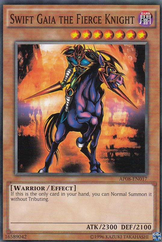 Swift Gaia the Fierce Knight [AP08-EN017] Common | Card Merchant Takapuna