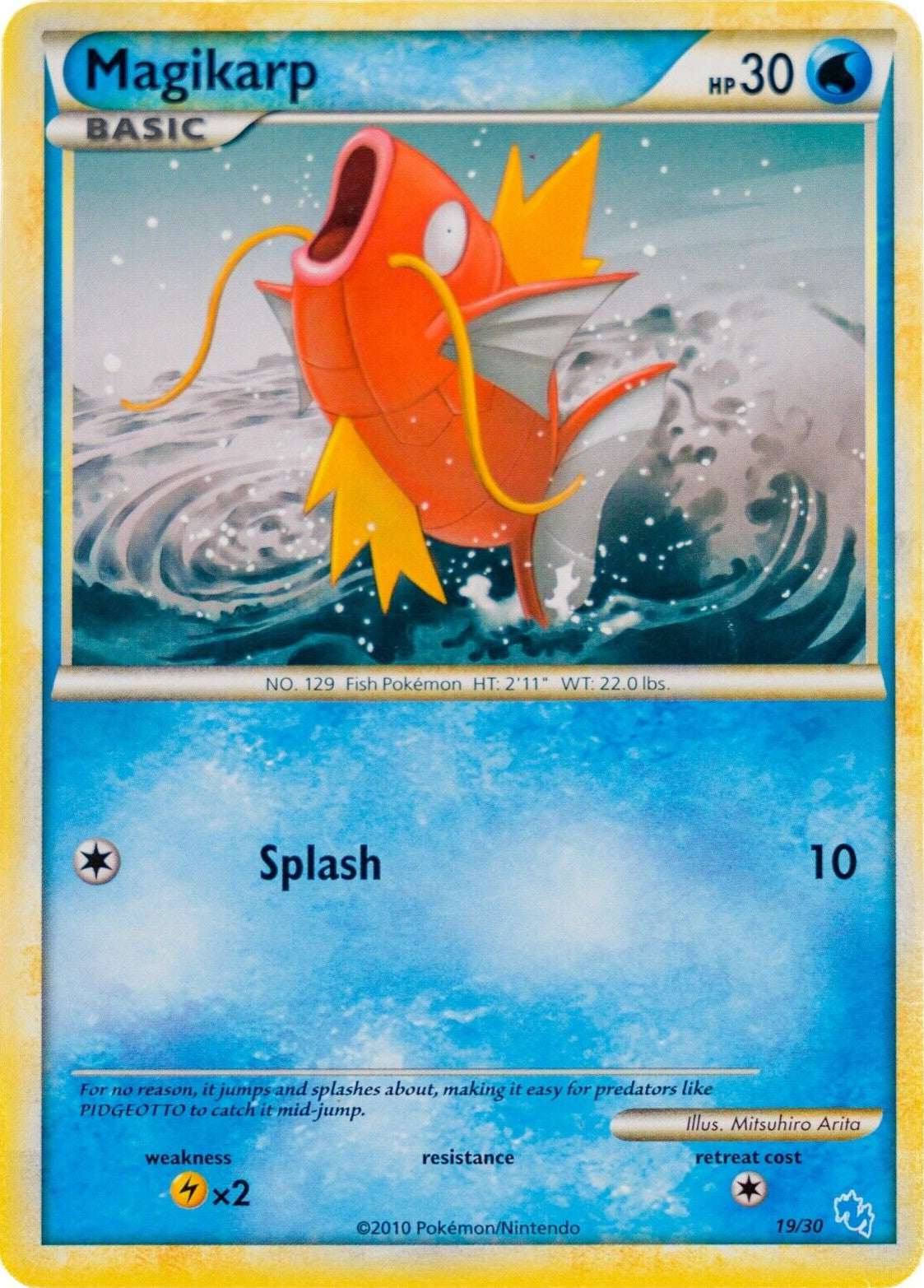 Magikarp (19/30) [HeartGold & SoulSilver: Trainer Kit - Gyarados] | Card Merchant Takapuna