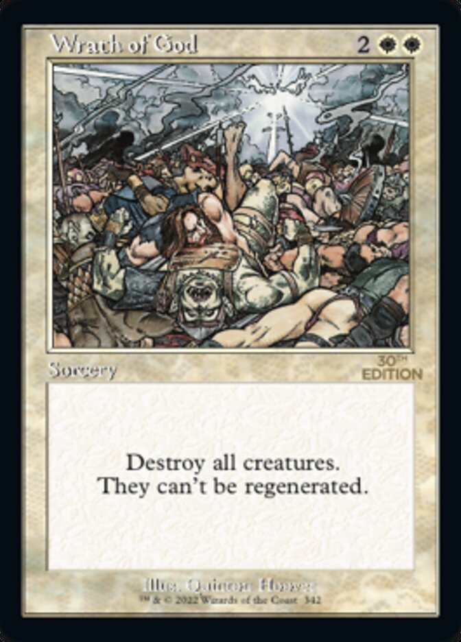 Wrath of God (Retro) [30th Anniversary Edition] | Card Merchant Takapuna