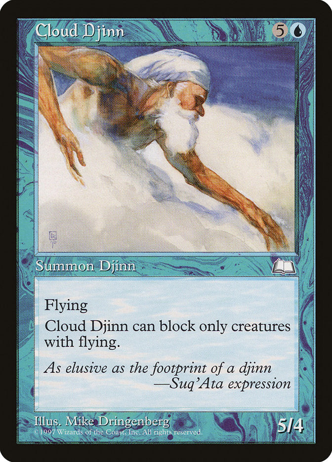 Cloud Djinn [Weatherlight] | Card Merchant Takapuna