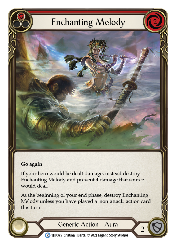 Enchanting Melody (Red) [1HP375] (History Pack 1) | Card Merchant Takapuna