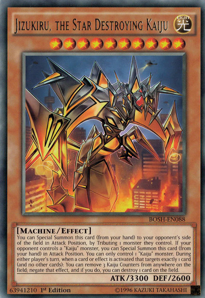 Jizukiru, the Star Destroying Kaiju [BOSH-EN088] Rare | Card Merchant Takapuna