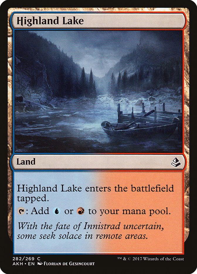 Highland Lake [Amonkhet] | Card Merchant Takapuna