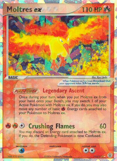Moltres ex (115/112) [EX: FireRed & LeafGreen] | Card Merchant Takapuna