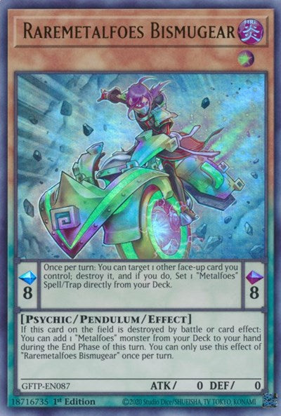 Raremetalfoes Bismugear [GFTP-EN087] Ultra Rare | Card Merchant Takapuna