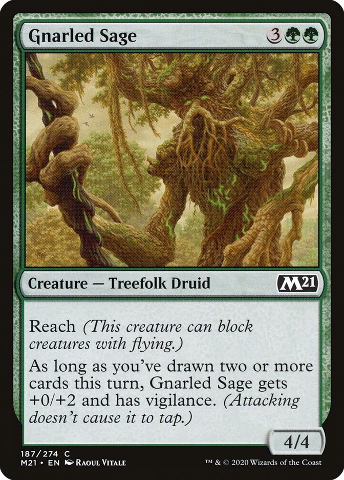 Gnarled Sage [Core Set 2021] | Card Merchant Takapuna