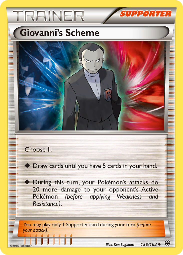 Giovanni's Scheme (138/162) [XY: BREAKthrough] | Card Merchant Takapuna