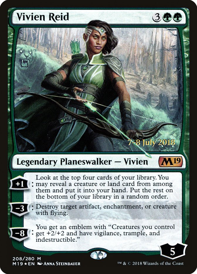 Vivien Reid [Core Set 2019 Prerelease Promos] | Card Merchant Takapuna