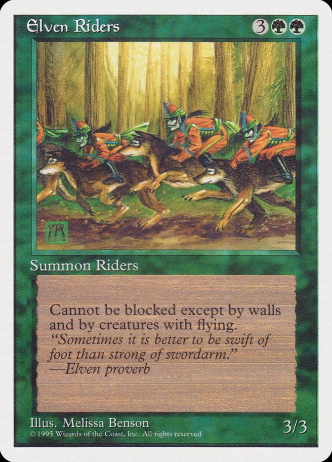 Elven Riders [Rivals Quick Start Set] | Card Merchant Takapuna