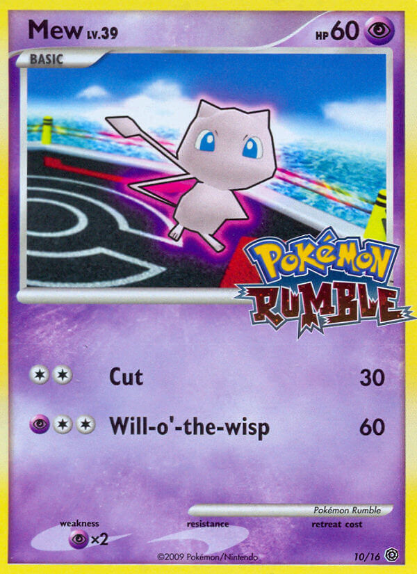 Mew (10/16) [Pokémon Rumble] | Card Merchant Takapuna