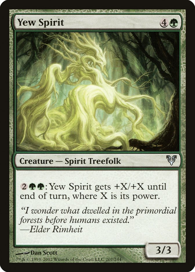 Yew Spirit [Avacyn Restored] | Card Merchant Takapuna