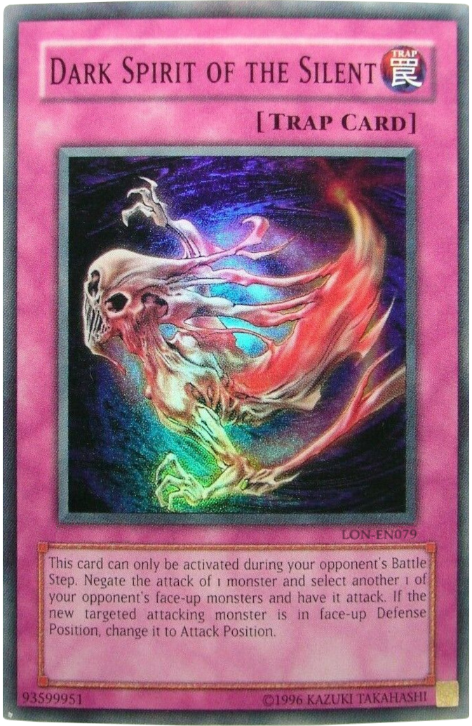 Dark Spirit of the Silent [LON-EN079] Super Rare | Card Merchant Takapuna