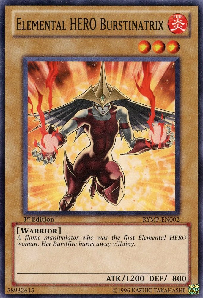 Elemental HERO Burstinatrix [RYMP-EN002] Common | Card Merchant Takapuna