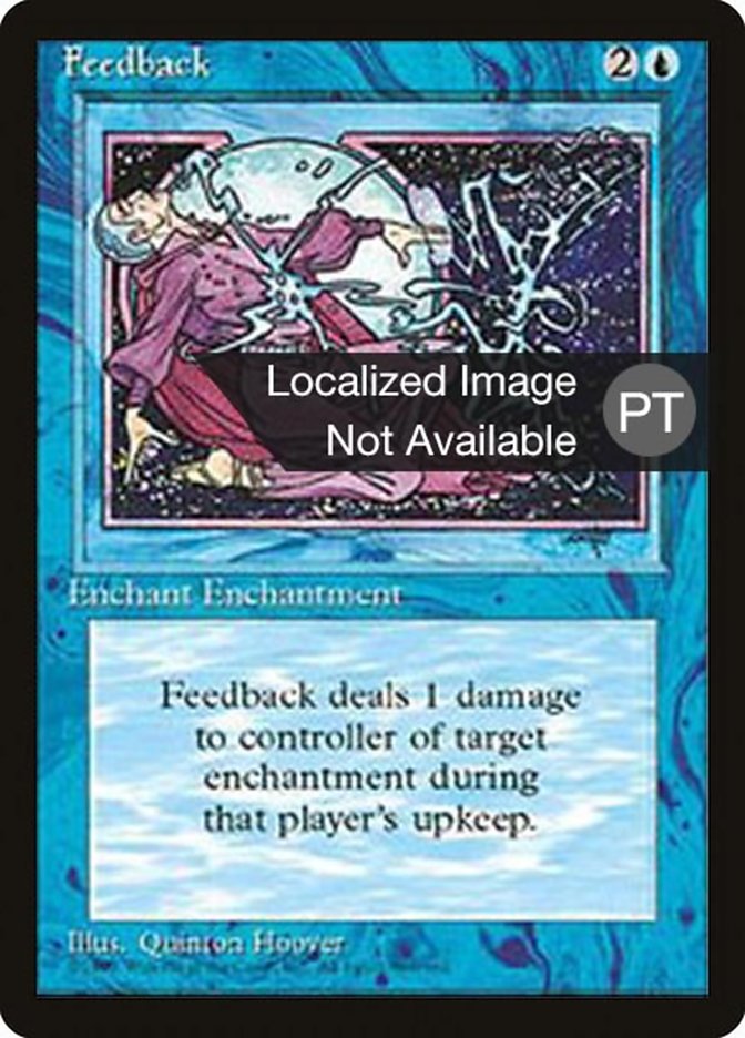 Feedback [Fourth Edition (Foreign Black Border)] | Card Merchant Takapuna