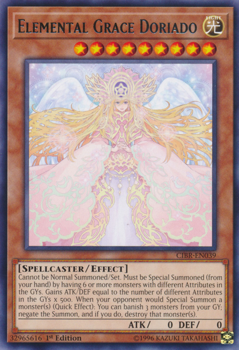 Elemental Grace Doriado [CIBR-EN039] Rare | Card Merchant Takapuna