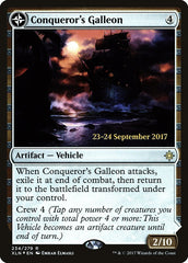 Conqueror's Galleon // Conqueror's Foothold [Ixalan Prerelease Promos] | Card Merchant Takapuna