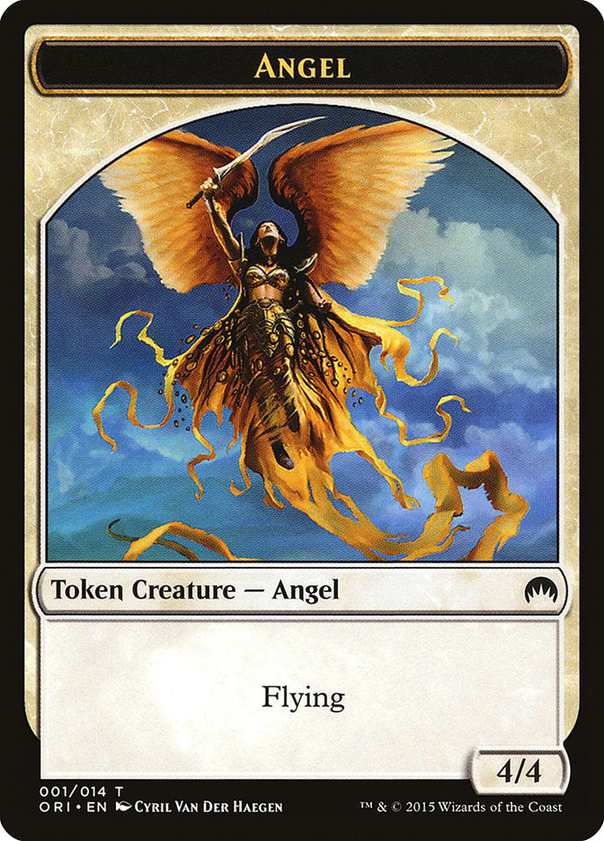 Angel Token [Magic Origins Tokens] | Card Merchant Takapuna