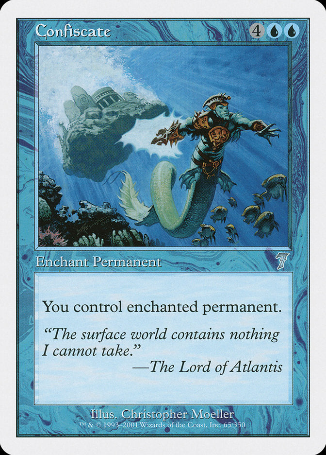 Confiscate [Seventh Edition] | Card Merchant Takapuna