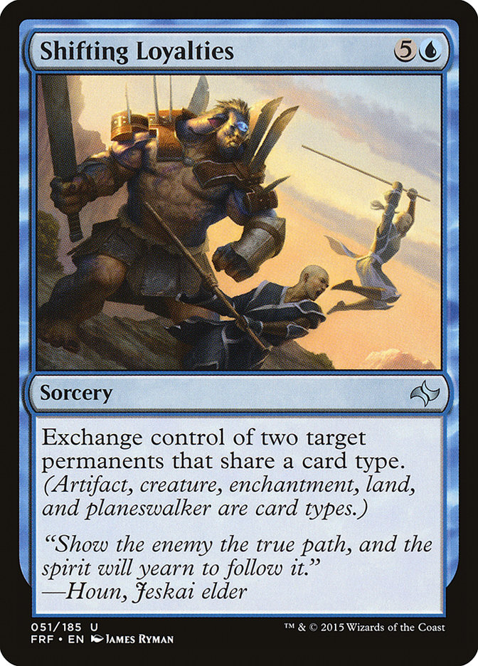 Shifting Loyalties [Fate Reforged] | Card Merchant Takapuna