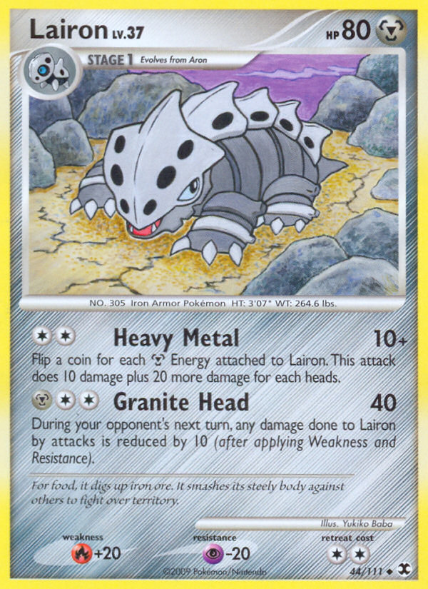 Lairon (44/111) [Platinum: Rising Rivals] | Card Merchant Takapuna