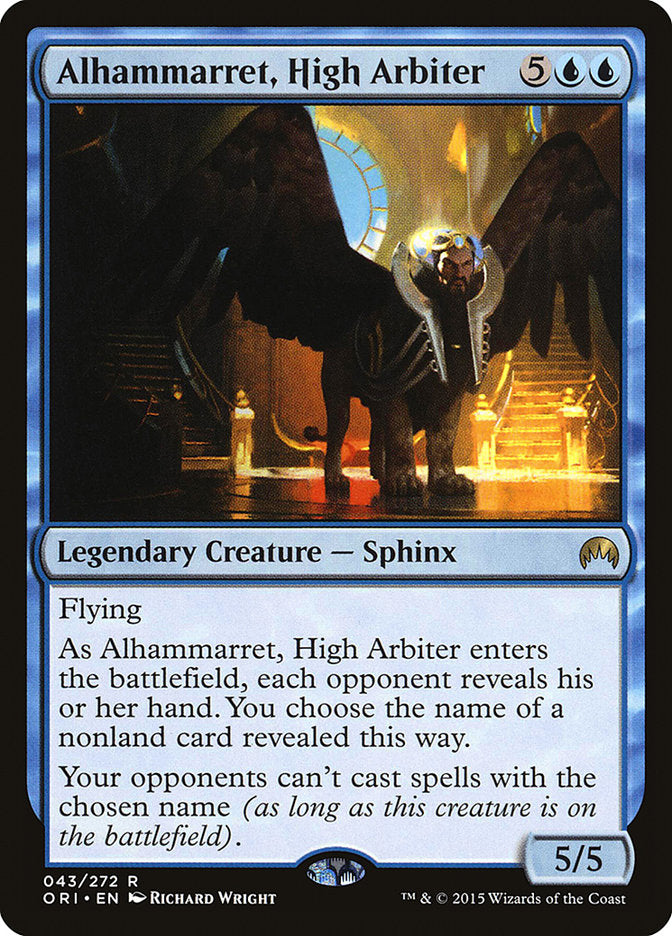 Alhammarret, High Arbiter [Magic Origins] | Card Merchant Takapuna