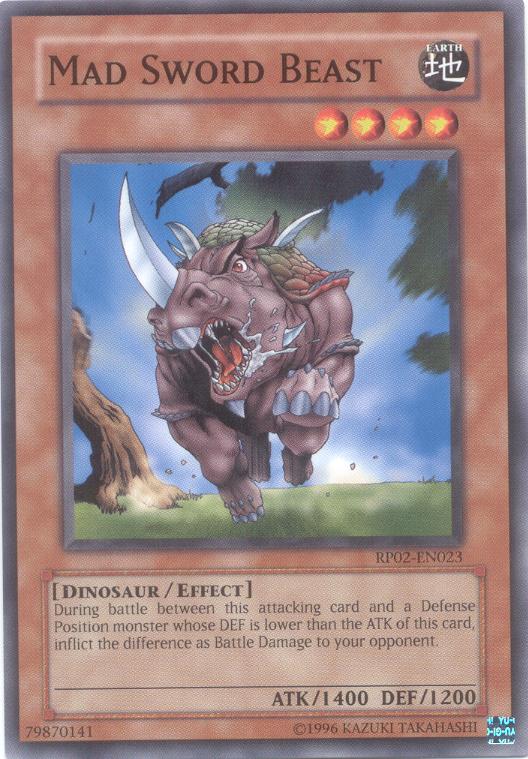 Mad Sword Beast [RP02-EN023] Common | Card Merchant Takapuna