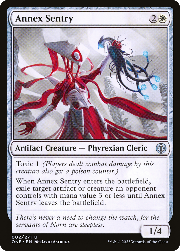 Annex Sentry [Phyrexia: All Will Be One] | Card Merchant Takapuna