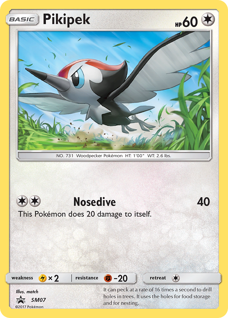 Pikipek (SM07) [Sun & Moon: Black Star Promos] | Card Merchant Takapuna