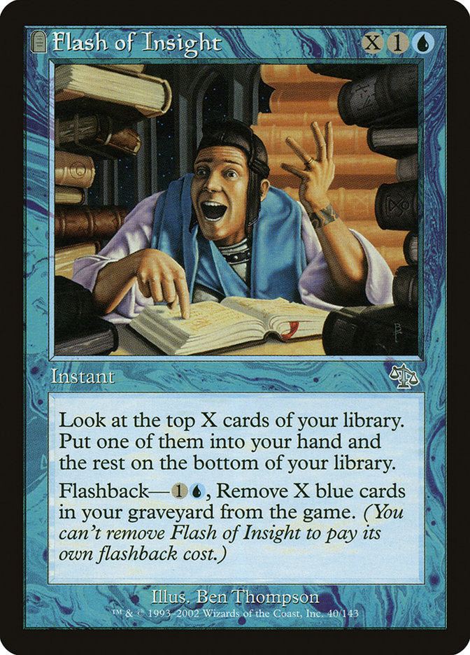 Flash of Insight [Judgment] | Card Merchant Takapuna