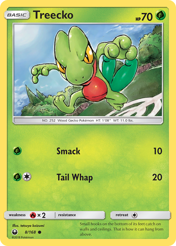 Treecko (8/168) [Sun & Moon: Celestial Storm] | Card Merchant Takapuna