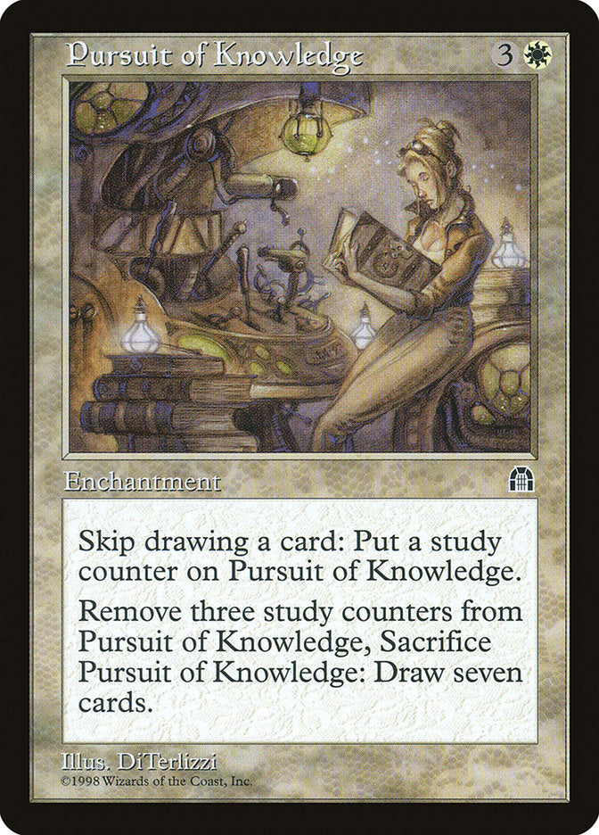 Pursuit of Knowledge [Stronghold] | Card Merchant Takapuna