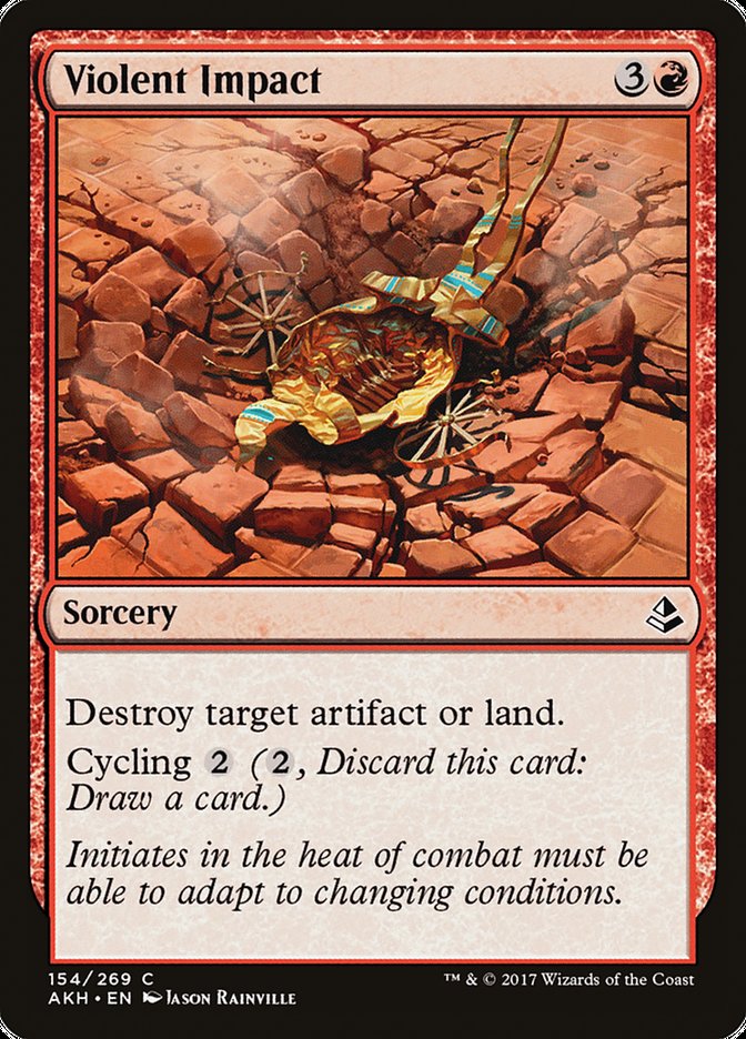 Violent Impact [Amonkhet] | Card Merchant Takapuna