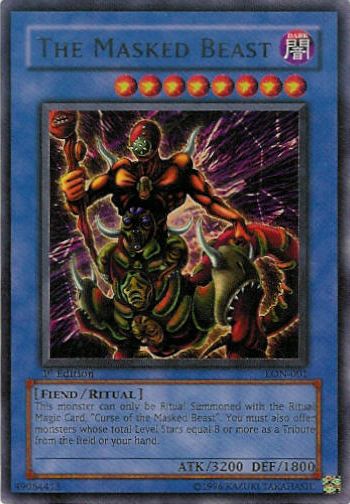 The Masked Beast [LON-001] Ultra Rare | Card Merchant Takapuna