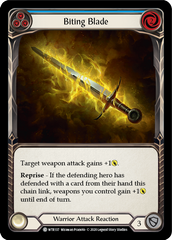 Biting Blade (Blue) [U-WTR137] (Welcome to Rathe Unlimited)  Unlimited Normal | Card Merchant Takapuna