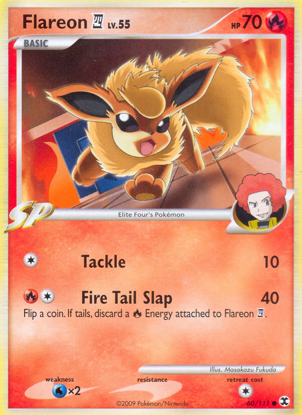 Flareon (60/111) [Platinum: Rising Rivals] | Card Merchant Takapuna