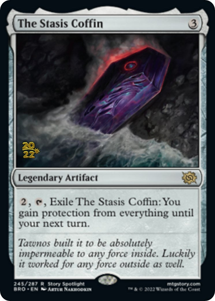 The Stasis Coffin [The Brothers' War Prerelease Promos] | Card Merchant Takapuna