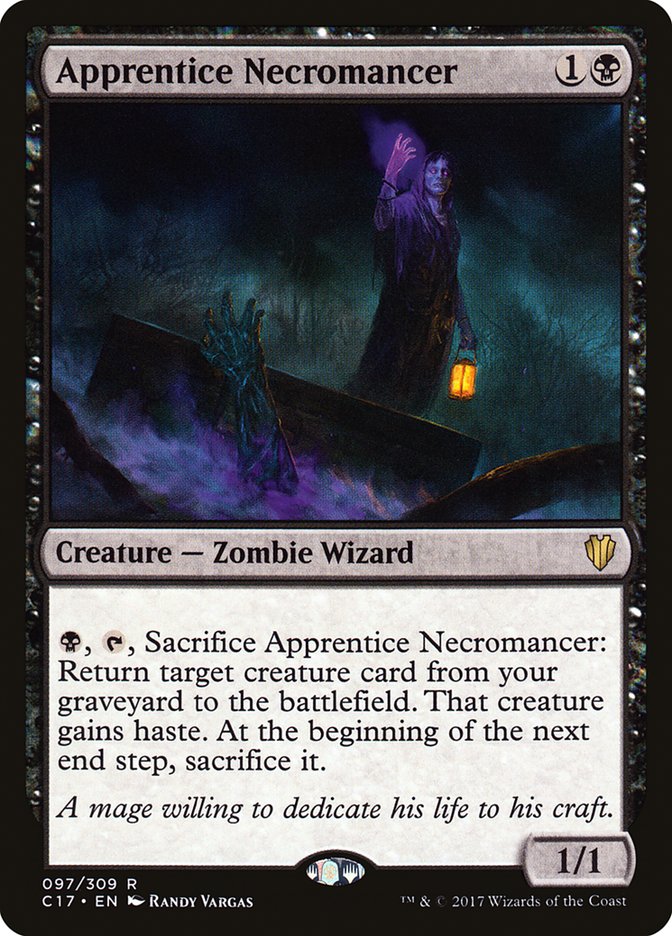 Apprentice Necromancer [Commander 2017] | Card Merchant Takapuna