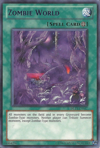 Zombie World (Blue) [DL13-EN017] Rare | Card Merchant Takapuna