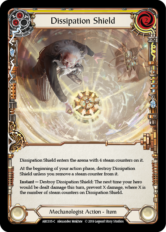 Dissipation Shield [ARC035-C] (Arcane Rising)  1st Edition Normal | Card Merchant Takapuna