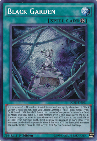 Black Garden [LC5D-EN101] Secret Rare | Card Merchant Takapuna