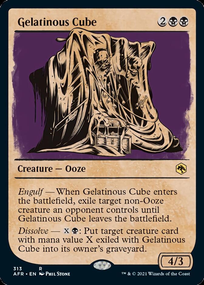 Gelatinous Cube (Showcase) [Dungeons & Dragons: Adventures in the Forgotten Realms] | Card Merchant Takapuna