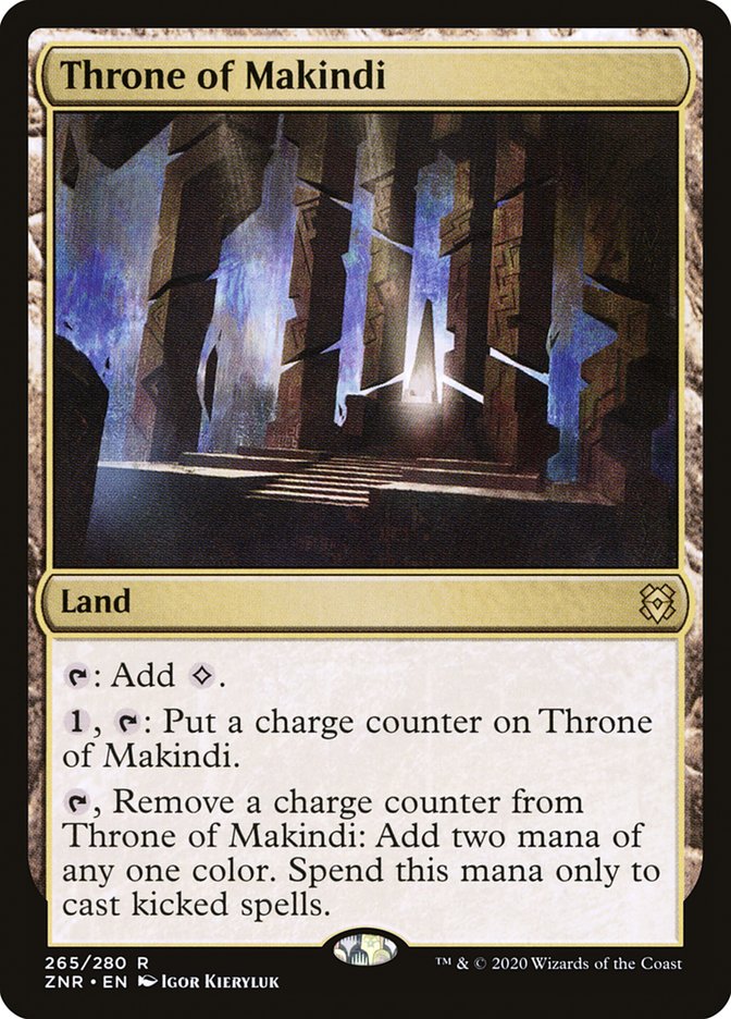 Throne of Makindi [Zendikar Rising] | Card Merchant Takapuna