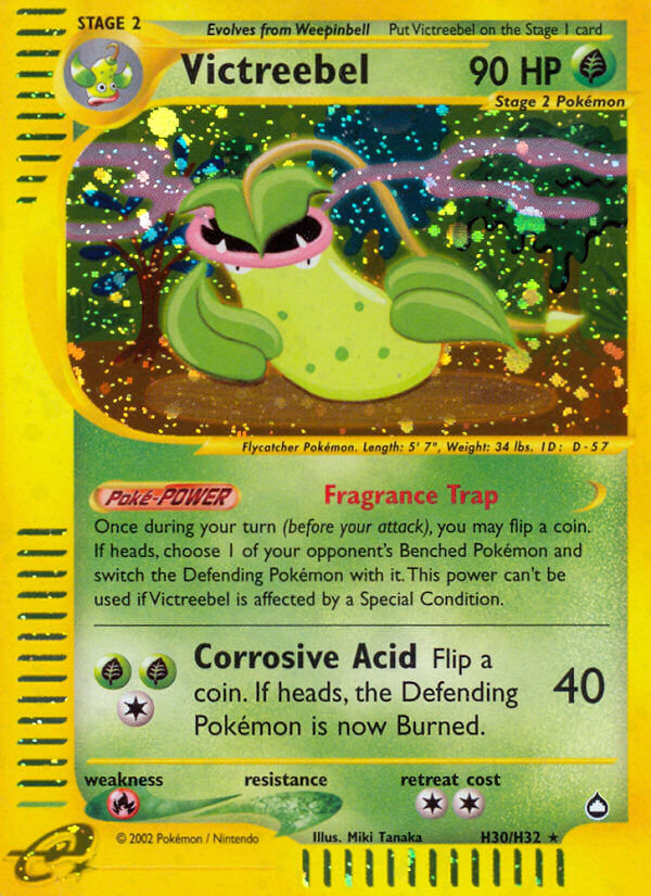 Victreebel (H30/H32) [Aquapolis] | Card Merchant Takapuna