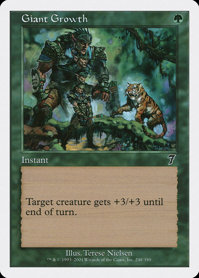 Giant Growth [Seventh Edition] | Card Merchant Takapuna