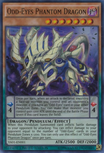 Odd-Eyes Phantom Dragon [YA01-EN001] Ultra Rare | Card Merchant Takapuna