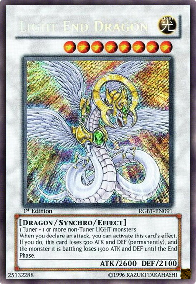 Light End Dragon [RGBT-EN091] Secret Rare | Card Merchant Takapuna