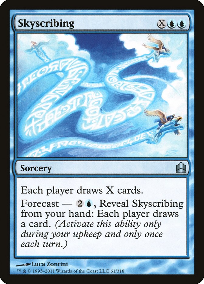 Skyscribing [Commander 2011] | Card Merchant Takapuna